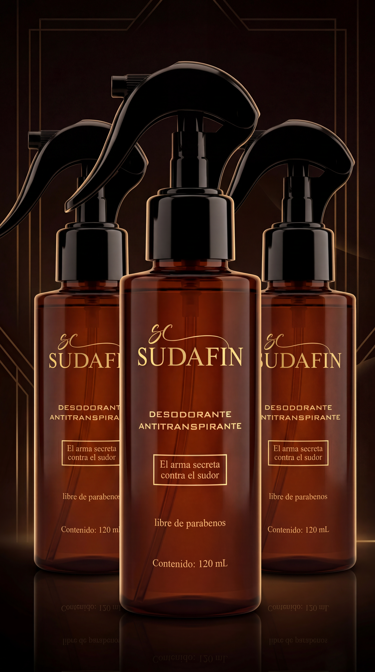 SUDAFIN – Antiperspirant Deodorant (3 Pack)